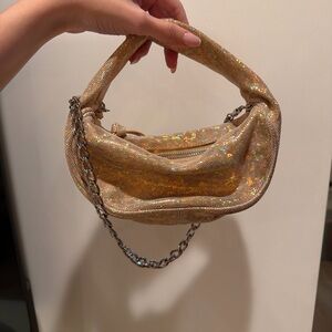 By Far baby crush disco hologram bag